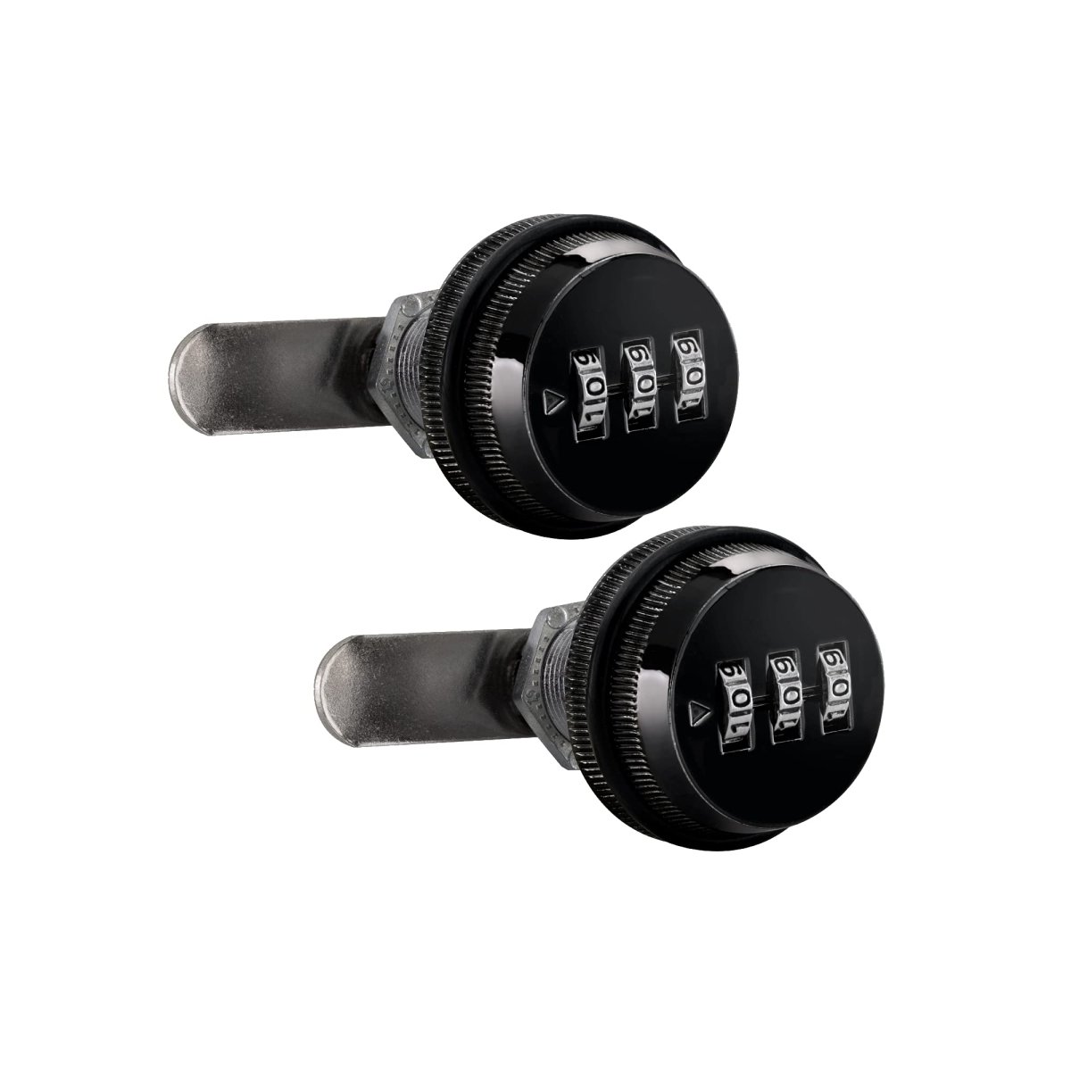 Rv Combination Cam Lock Black 3 Digit Keyless Security For Cabinets And Baggage Doors Fits Up To 5 8 In Thick 2 Pack