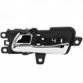 Interior Door Handle Driver Left Side Replacement Fit For Hyundai Sonata 2011-2015 Chrome Replace Oe 82610-3s010 