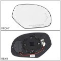 Auto Dynasty Right Side Door Rear View Mirror Glass Lens Heater Led Turn Signal Compatible With 07-14 Avalanche Silverado