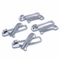 Uframe Chrome Door Handle Cover 4d With Passenger Keyhole Tailgate Towing Mirror Signal Light Cut Out Combo Kit Compatible With