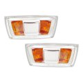 Side Marker Light Pair For Chevy Malibu 2008 2009 2010 2011 2012 Driver And Passenger Fits Gm2530133 Gm2531133 Gm2532102 