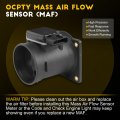 Ocpty Mass Airflow Sensor F6df12b579db Compatible For 1999-2002d Expedition 1999-1999d F53 1999-2003d For F-150 2004-2004 For