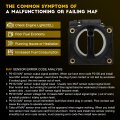 Ocpty Mass Airflow Sensor F6df12b579db Compatible For 1999-2002d Expedition 1999-1999d F53 1999-2003d For F-150 2004-2004 For