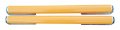 2-pack 22a Long Polyurethane Coated Roller With Bracket 1 5a Dia