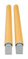 2-pack 22a Long Polyurethane Coated Roller With Bracket 1 5a Dia