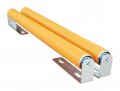 2-pack 22a Long Polyurethane Coated Roller With Bracket 1 5a Dia 