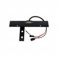 Black Dog Customs Heavy Duty Illuminated License Plate Holder Compatible Only With Hmmwv Humvee Airlift Bumper 