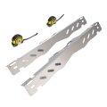 2pcs Heavy Duty Wheel Alignment Tool Plate Alloy Steel Toe Plates With Tape Measures For Accurate Tire Various Vehicles