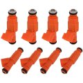Set Of 8 Fuel Injectors 0280155917or 2005 2007ord F 150 F 250 F 350 Lobo Excursion Expedition And 2005 Lincoln Navigator 5 4l 