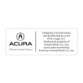 Ipick Image For Acura Type-s Logo In 3d Gray Letters On Black Real 3k Carbon Fiber Finish Abs Plastic License Plate Frame