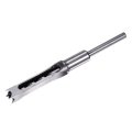 Square Hole Drill Bit 16mm 5 8 High Speed Steel Hollow Mortiser Auger For Woodworking Carpentry Mortise Tenon Machine 