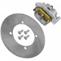 Front Right Brake Caliper Kit For Yamaha Wolverine X2 R Spec Yxe850 4x4 2019 2020 2021 2022 2023 Includes Disc Rotor And 4