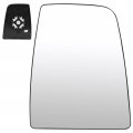 Ocpty Passenger Side Exterior Mirror Glass View Fit For Ford Transit 150 250 350 From 2015 To Onward With Heated Function
