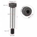 Uxcell Alloy Steel Hexagon Socket Head Shoulder Screws Bolts 2 Length 1 Dia 3 8-16 Thread 2pcs
