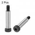 Uxcell Alloy Steel Hexagon Socket Head Shoulder Screws Bolts 2 Length 1 Dia 3 8-16 Thread 2pcs