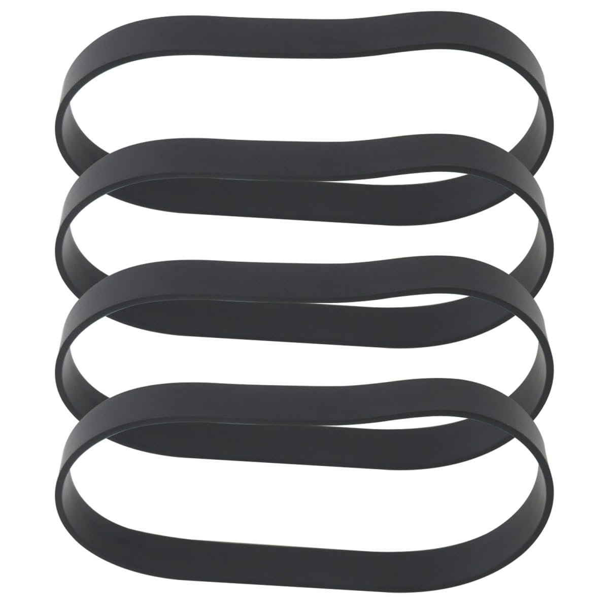 4 Pack Vacuum Belt For Eureka Part E0205 Power Speed Belts Black
