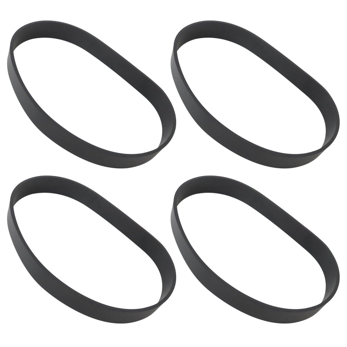 4 Pack Vacuum Belt For Eureka Part E0205 Power Speed Belts Black