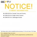 Ocpty Remotes Key Fob For Chrysler Town And Country Dodge Grand Caravan Volkswagen Routan 2008-2016 M3n5wy783x Iyz-c01c -2pcs