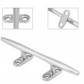 6 Stainless Steel Marine Boat Dock Deck Rope Cleat Hollow Base Bollard