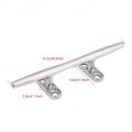 6 Stainless Steel Marine Boat Dock Deck Rope Cleat Hollow Base Bollard