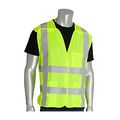 Pip 305-5pvfrly-2x 3x Ansi Class 2 Fr Treated Solid Breakaway Vest
