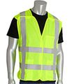 Pip 305-5pvfrly-2x 3x Ansi Class 2 Fr Treated Solid Breakaway Vest 