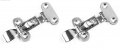 Two Stainless Steel Lockable Hold Down Clamps 