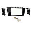 95-7016ghg For Mitsubishi Mirage G4 2017 Double Din Dash Installation Radio Kit And 70-7005 Wiring Harness 