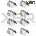 X8r Wind Rain Deflector Channel New Metal Retaining Clips For Heko G3 Sned Clip X 8 X8r0150