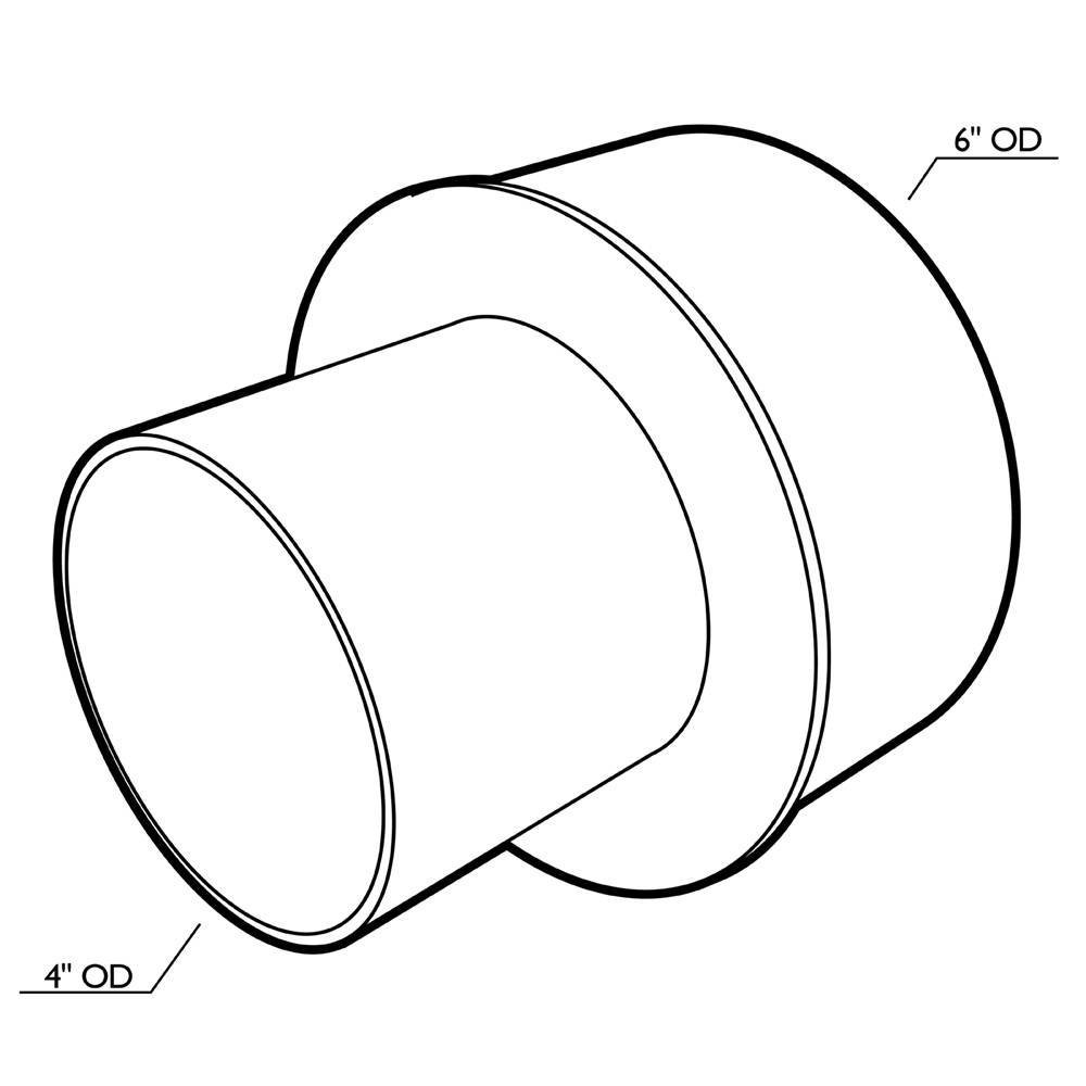 6 In To 4 Adaptor