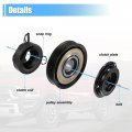 X Autohaux 1 Set Ac Compressor Clutch Replacement For Dodge Ram 1500 2500 2010 Black