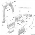 Polaris Rzr Vent Hose Engine Genuine Oem Part Qty 1