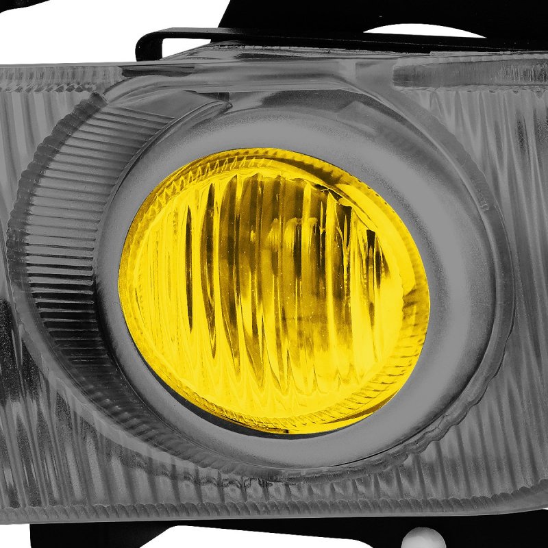 Amber Fog Light Assembly Set For 92-95 Honda Civic Sedan Driver And Passenger Side Fl-hc924-am Led Front Lights With Wiring