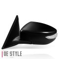 Ni1320258 Factory Style Driver Left Side Mirror Manual Folding Power Adjust Heated Glass Turn Signal Compatible With Maxima