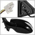 Ni1320258 Factory Style Driver Left Side Mirror Manual Folding Power Adjust Heated Glass Turn Signal Compatible With Maxima