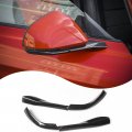 Rt-tcz Carbon Fiber Rearview Side Mirror Decoration Trim Cover Accessories For Ford Mustang 2015 2016 2017 2018 2019 2020 2021 