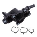 Water Control Valve Outlet With Washer For 2013-2019 Nissan Sentra 2017-2019 Rogue Coolant Flange Replace 110603rc1a 