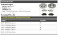 Front Ceramic Disc Brake Pad And Rotor Kit Compatible With 2013-2019 Nissan Sentra