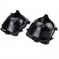 2 Piece 42437 Headlight Mounting Kit For Gmc Chevrolet Oldsmobile 5x7 Fixing Cover Black Front Bucket Part Number Cr-dz-0004a 