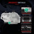 Door Latch Lock Actuator Rear Left Driver Side Compatible Ford Edge 2007-2013 For Escape 2008-2012 For F-150 2009-2014