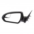 Hyundai Elantra 2017 2018 Door Mirror Assembly Driver Side Manual Folding Power Heated Paint To Match Replacement For 