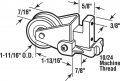 Prime-line D 1555 1-11 16 In By 7 Nylon Roller Assembly Art Door Single Pack