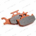 Httmt Carbon Ceramic Brake Pads Compatible With Suzuki Lt-a400 Kingquad 400 2008-2009