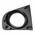 Ni1039110 Front Fog Light Bezel Compatible With Nissan Sentra Se-r 2007-2012 Passenger Right Side Smooth Black