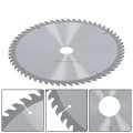 10 In 60 Tooth Carbide Tipped Circular Saw Blade Wood Cutting Disc For Softwood Hardwood Plywood Mdf And Plastic 30mm Arbor