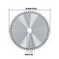 10 In 60 Tooth Carbide Tipped Circular Saw Blade Wood Cutting Disc For Softwood Hardwood Plywood Mdf And Plastic 30mm Arbor
