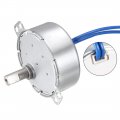 Uxcell Electric Synchronous Synchron Motor Turntable 100-127 Vac 50-60hz Ccw Cw 4w 9-11rpm