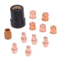 Keenso Plasma Cutter Electrode Kit With 12 Pcs Set For 40 Durable Brass Components Precisely Fits