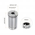 Uxcell Straight Shank Collet C32-12 Cnc Router Tool Adapter Carbon Steel For Lathe Milling Drilling Machine Industrial Supplies