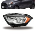 Driver Side Chrome Headlamp Replacement For Ecosport 2018-2022 Halogen Headlight Assembly Fo2502374 